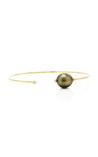 Moda Operandi Mizuki Large Open Tahitian Pearl & Diamond Cuff