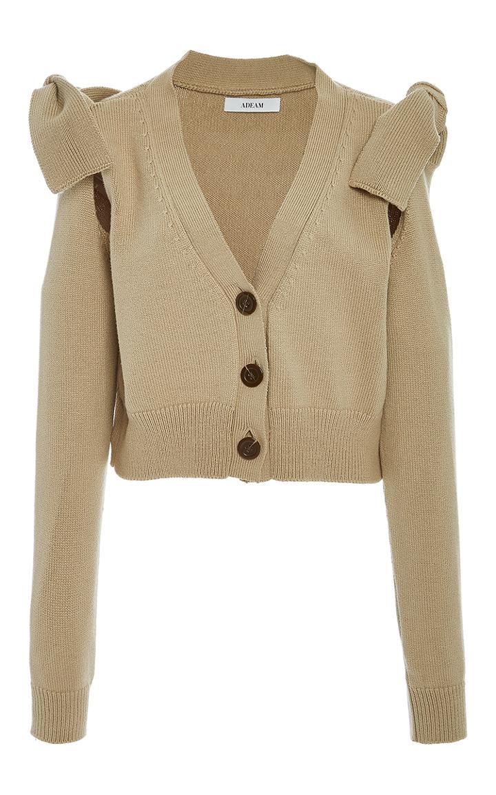 Adeam Tied Shoulder Cardigan