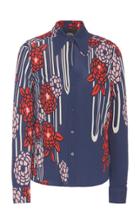 Moda Operandi Marc Jacobs Floral-print Jersey Button-front Shirt Size: 00