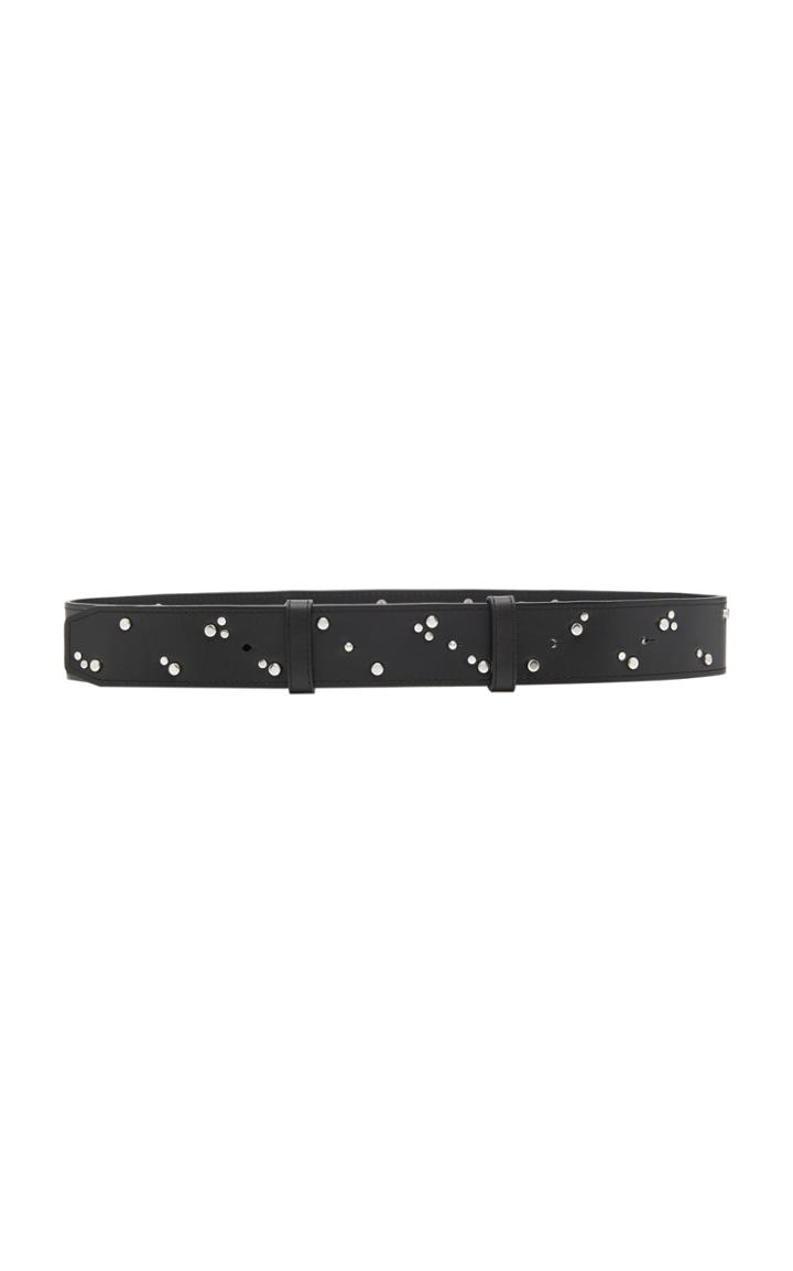 Ganni Studded Leather Belt