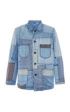 Blue Blue Japan Yuki Fubuki Patchwork Denim Jacket
