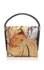 Rochas Silk Jacquard Femme Top Handle