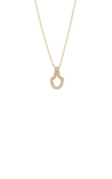 Doryn Wallach Normandie White Diamond Pendant