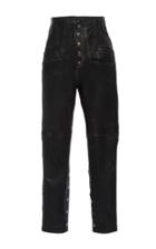 Marissa Webb Makayla High Waist Leather Pants