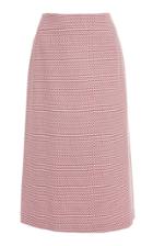 Laura Urbinati Zig Zag Cotton Skirt