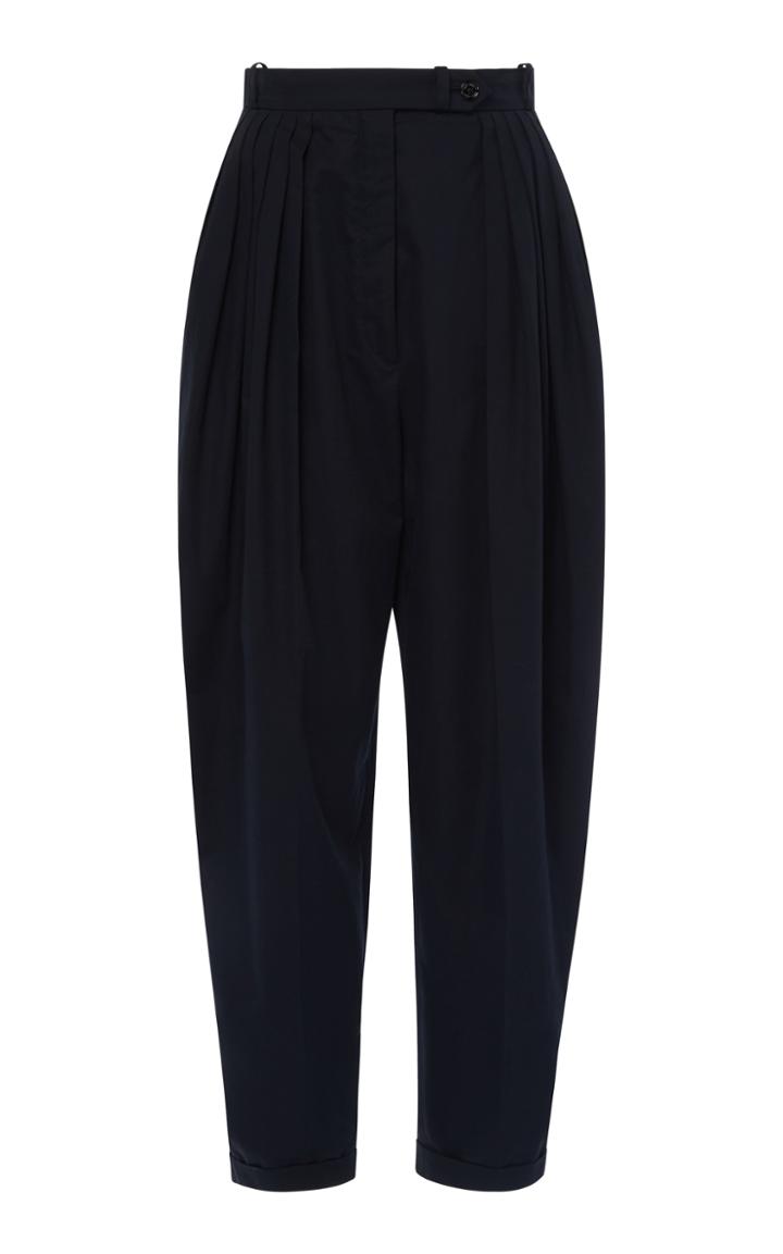 Nina Ricci Gabardine Cotton Trousers