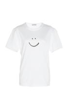 Vika Gazinskaya Smile-print Cotton T-shirt