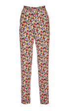 La Doublej Printed Silk Trousers