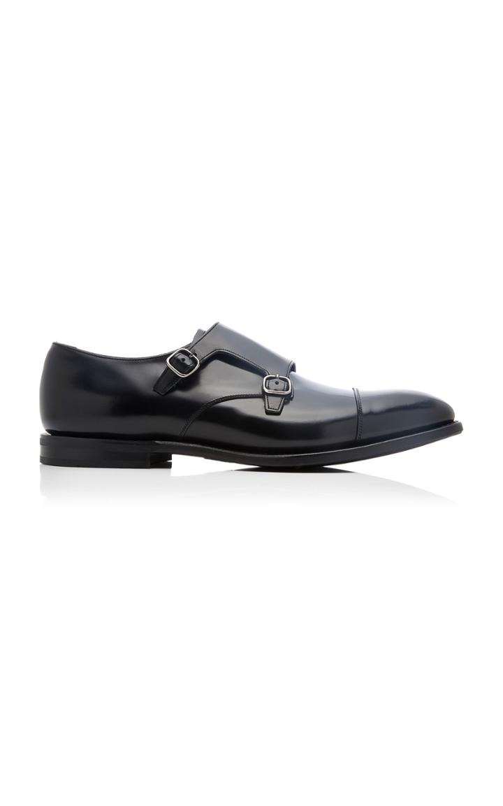 Church's Saltby Leather Monk Strap Shoes