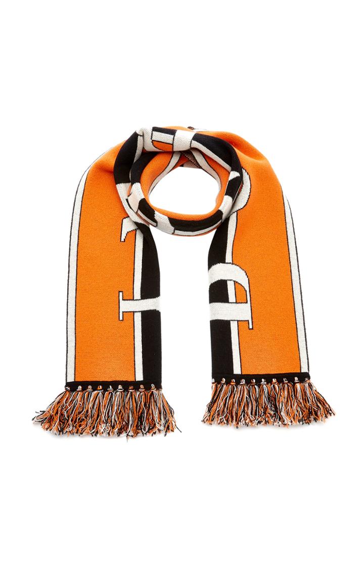 Burberry Cashmere Logo Scarf