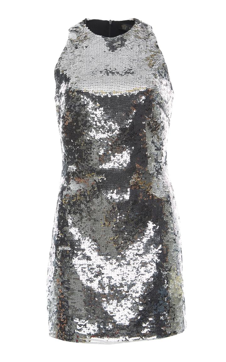 Versace Sequin Embellished Dress