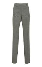Tomas Maier Pepita Wool Slim Trousers