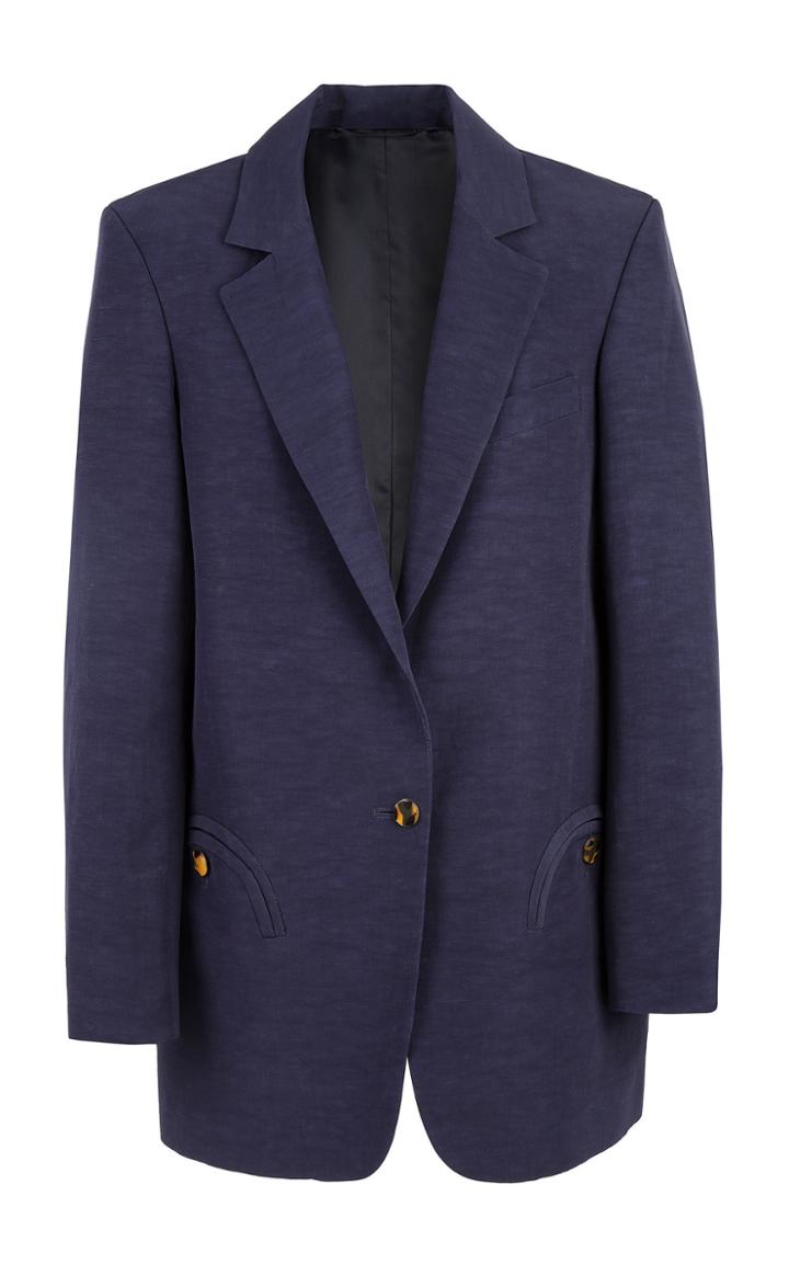 Moda Operandi Blaz Milano Chips Weekend Marled Single-breasted Blazer Size: 00