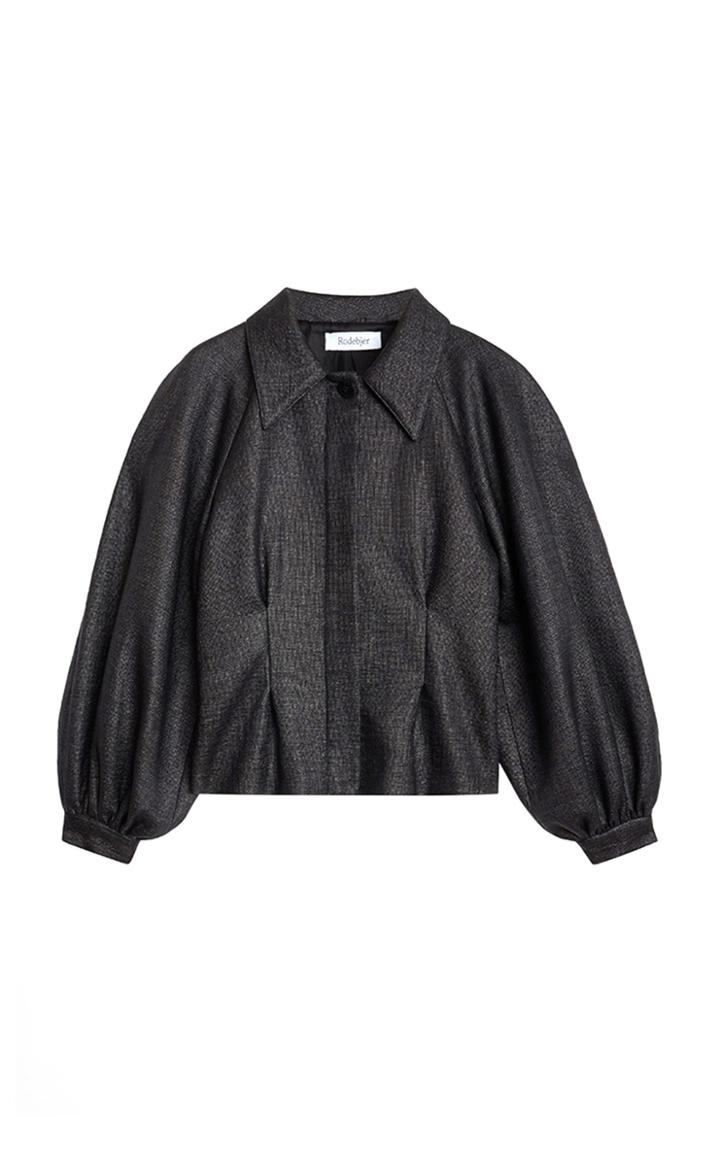 Moda Operandi Rodebjer Vivyanne Puff-sleeve Chambray Jacket