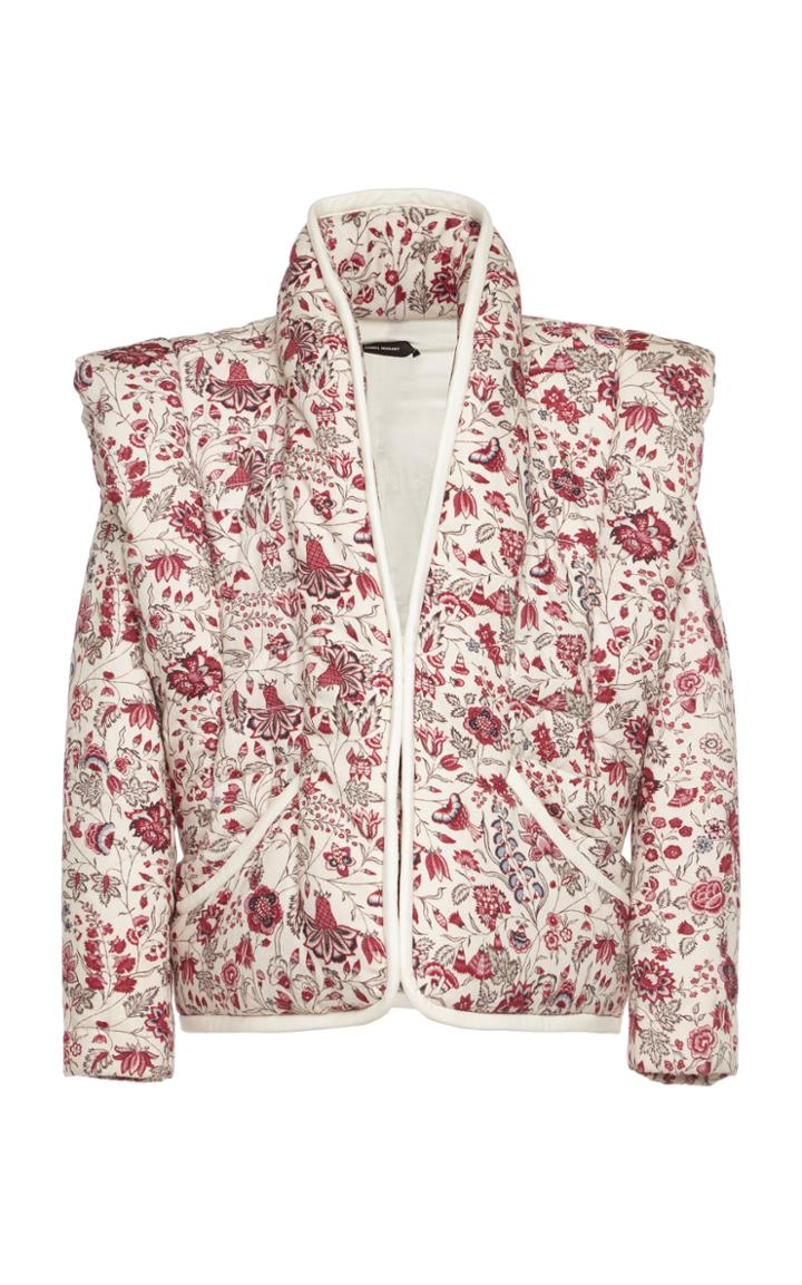 Moda Operandi Isabel Marant Anissaya Floral-print Cotton Jacket