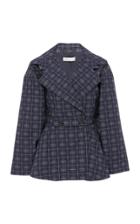 Palmer/harding Palmer//harding Carved Belted Printed Cotton Jacket