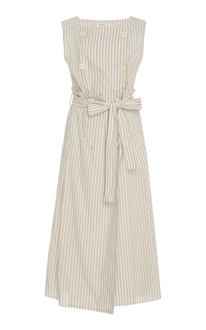 Adeam Stripe Trench Dress