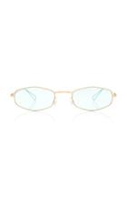 Mykita Round-frame Gold-tone Sunglasses