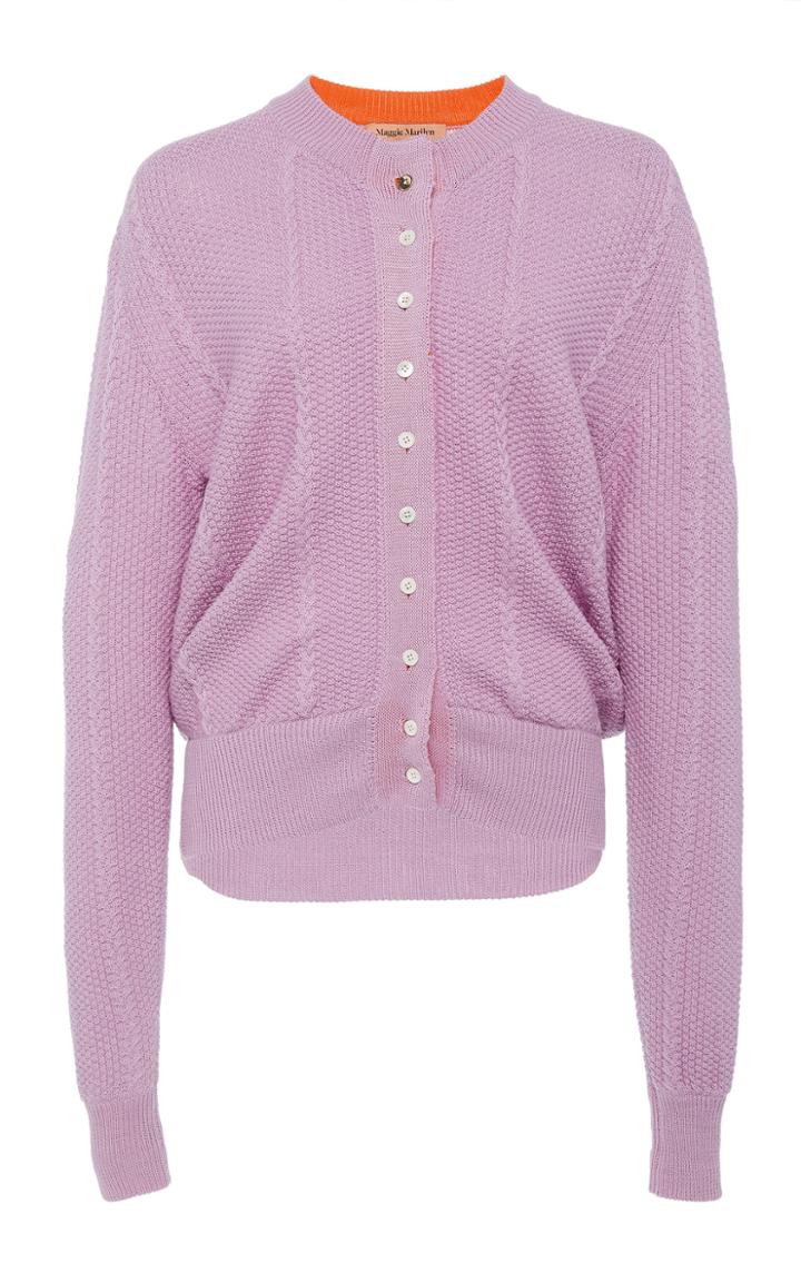 Maggie Marilyn Pearls Of Wisdom Contrast Cardigan