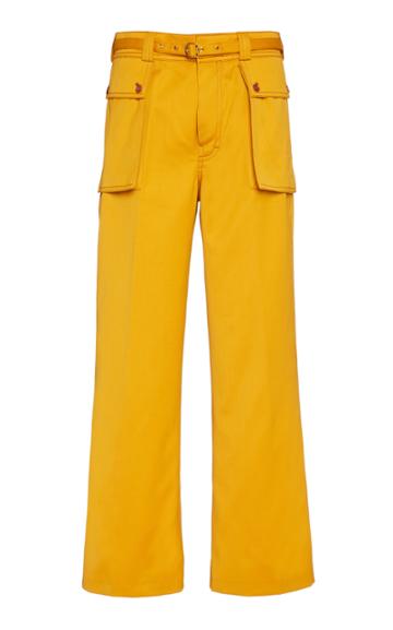 Sies Marjan Ragen Wool Flared Cargo Pants