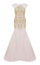 Razan Alazzouni Embellished Tulle Mermaid Gown