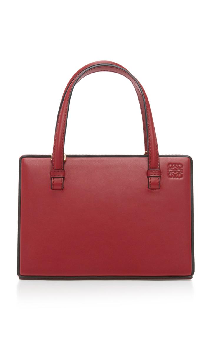 Loewe Postal Small Leather Tote