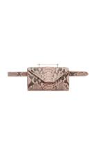 M2malletier Natural Python Belt Bag