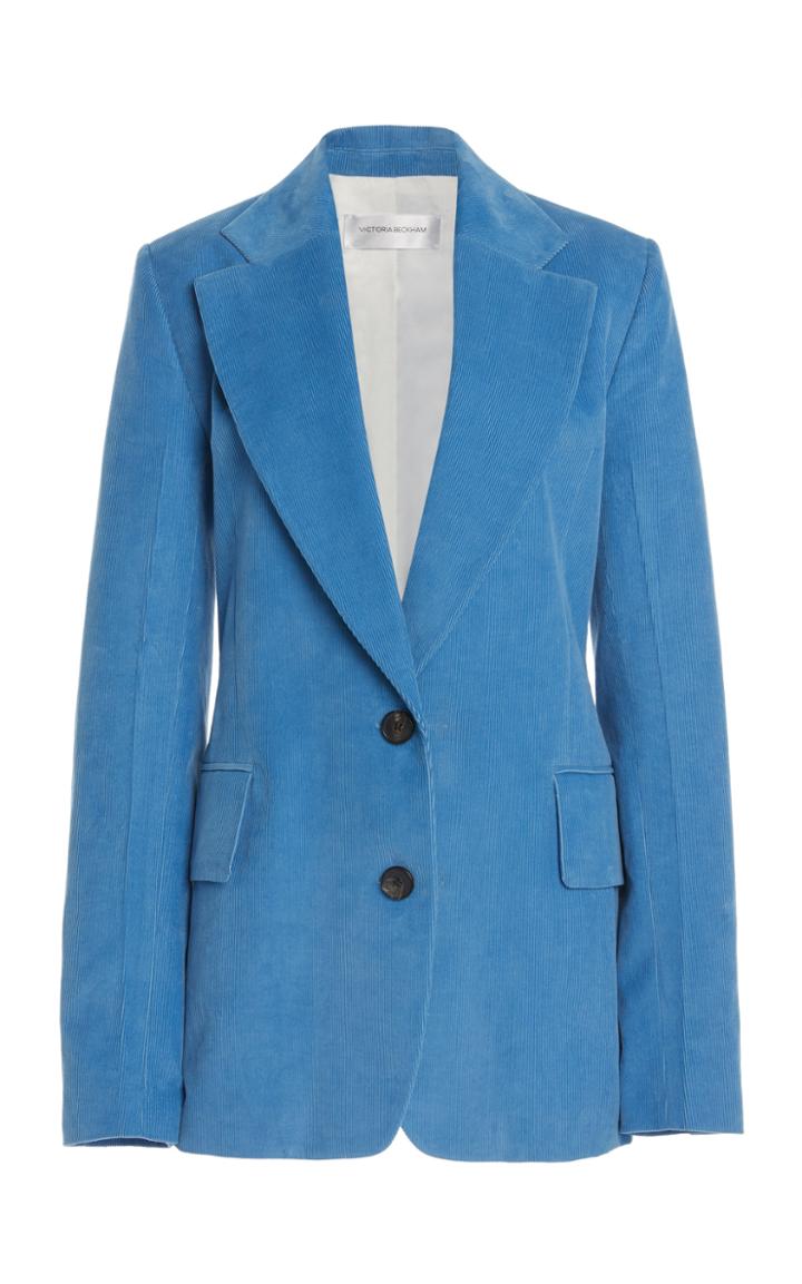 Victoria Beckham Oversized Corduroy Blazer