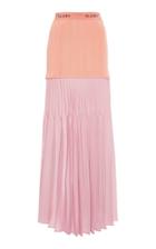 Moda Operandi Ellery Terentia Jersey-top Pleated Maxi Skirt Size: 36