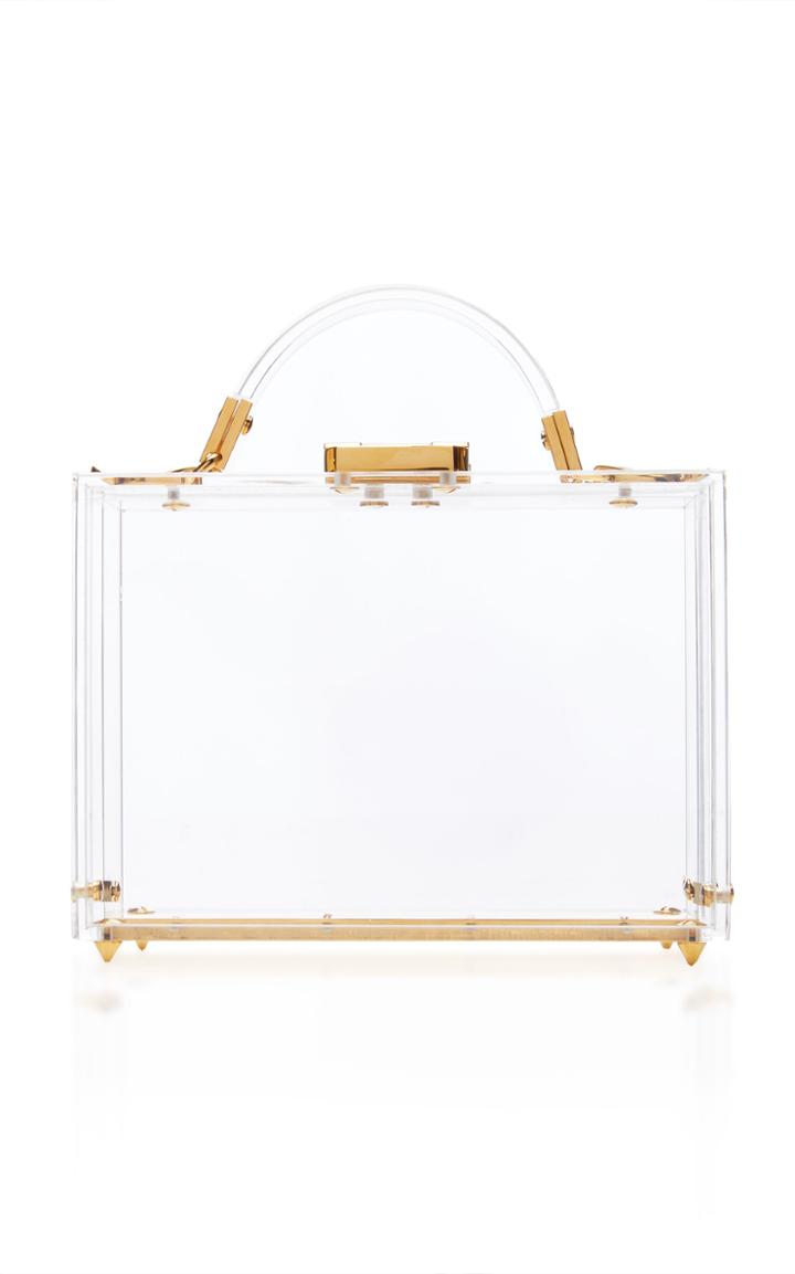 Mark Cross Grace Plexi Box Bag
