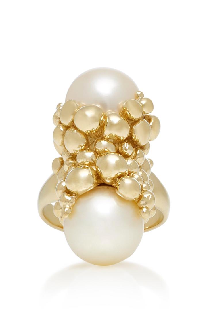 Wasson 14k Gold Pearl Ring