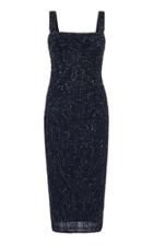 Rachel Gilbert Wanda Sequin-embellished Georgette Midi Dress