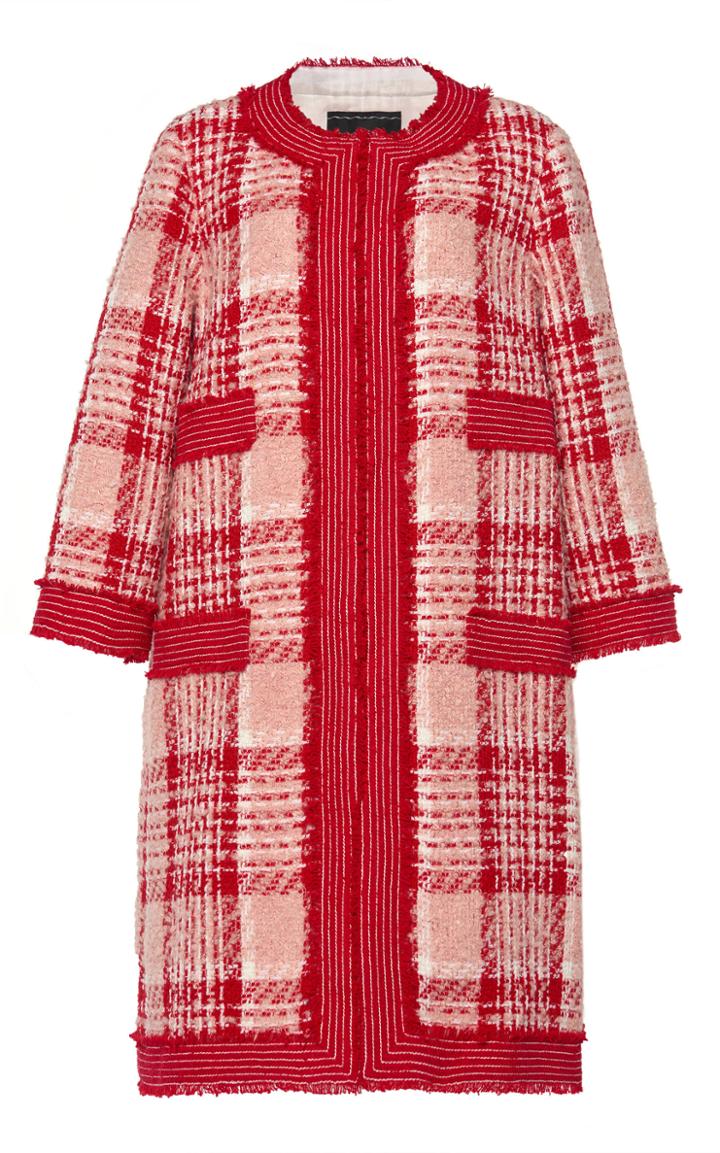 Andrew Gn Tweed Overcoat