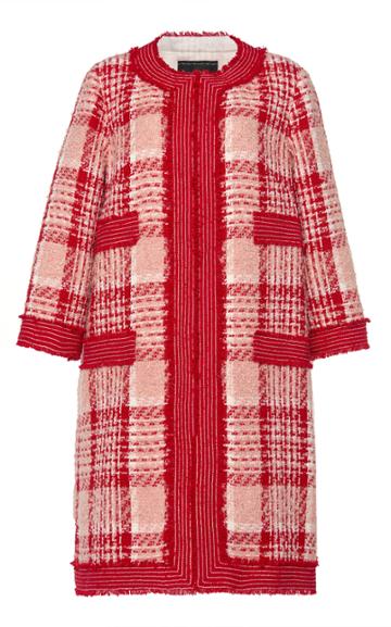 Andrew Gn Tweed Overcoat