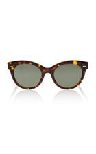 Oliver Peoples The Row Georgica Polarized Oversized Cat-eye Sunglasses