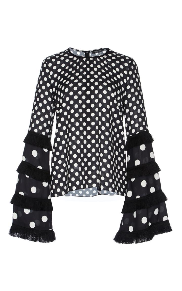 Andrew Gn Polka Dot Top