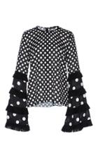 Andrew Gn Polka Dot Top