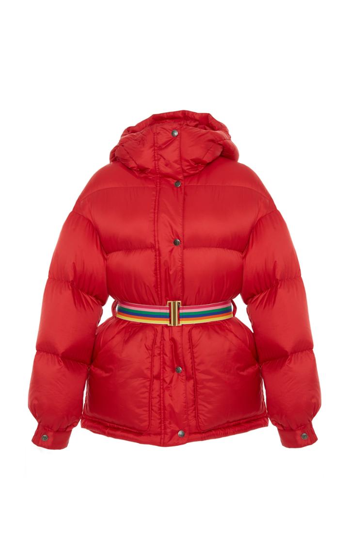 Perfect Moment Oversized Belted Shell Parka