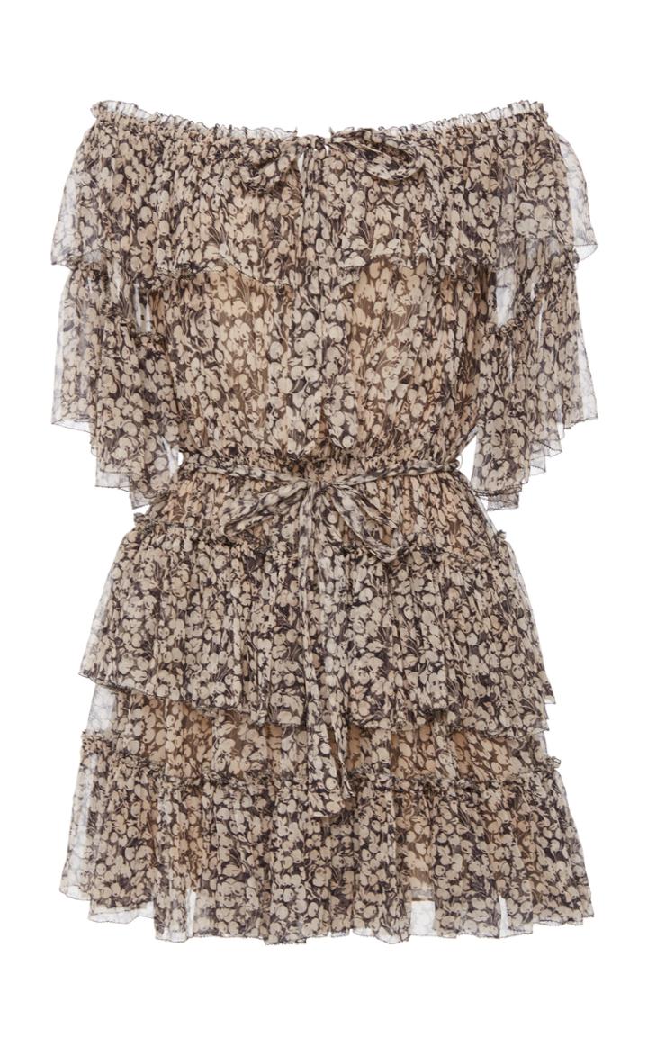 Zimmermann Prima Cherry Frill Dress