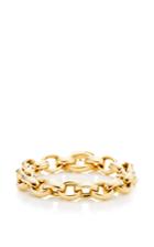 Monica Rich Kosann 18k Yellow Gold Rosalind Link Bracelet