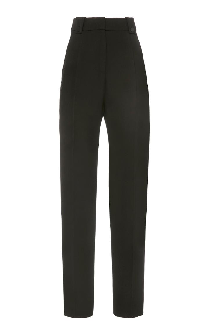 Moda Operandi Paco Rabanne High-waist Wool Straight-leg Pants Size: 34