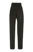 Moda Operandi Paco Rabanne High-waist Wool Straight-leg Pants Size: 34