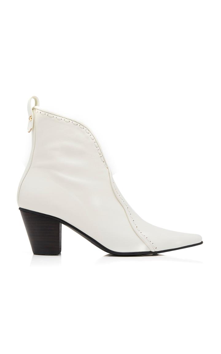 Reike Nen Stitch Wave Ankle Boots