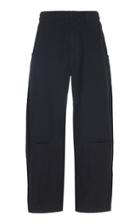 Nili Lotan Emerson Stretch Cotton Straight-leg Pants