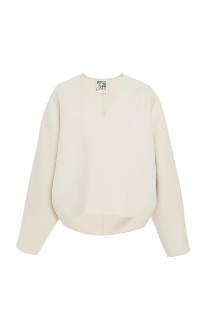Toteme Rennes Wool And Cashmere Sweater