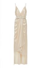 Johanna Ortiz Exclusive Let's Meet At The Cabaret Belted Silk Gown