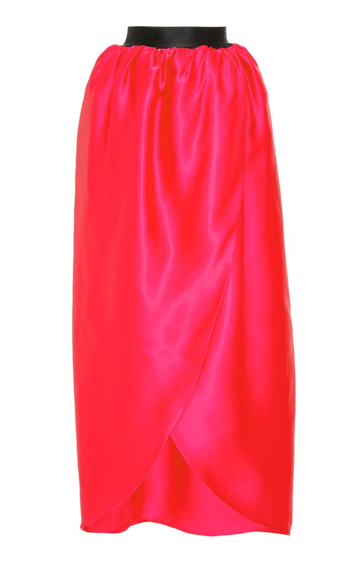 Christian Siriano Organza Tulip Skirt