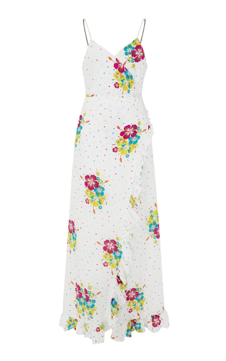 All Things Mochi Melanie Silk Maxi Dress