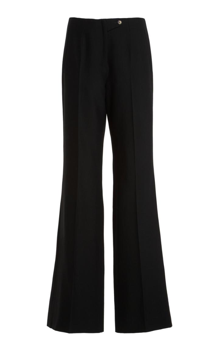 Moda Operandi Petar Petrov Haley Silk Wool Trousers