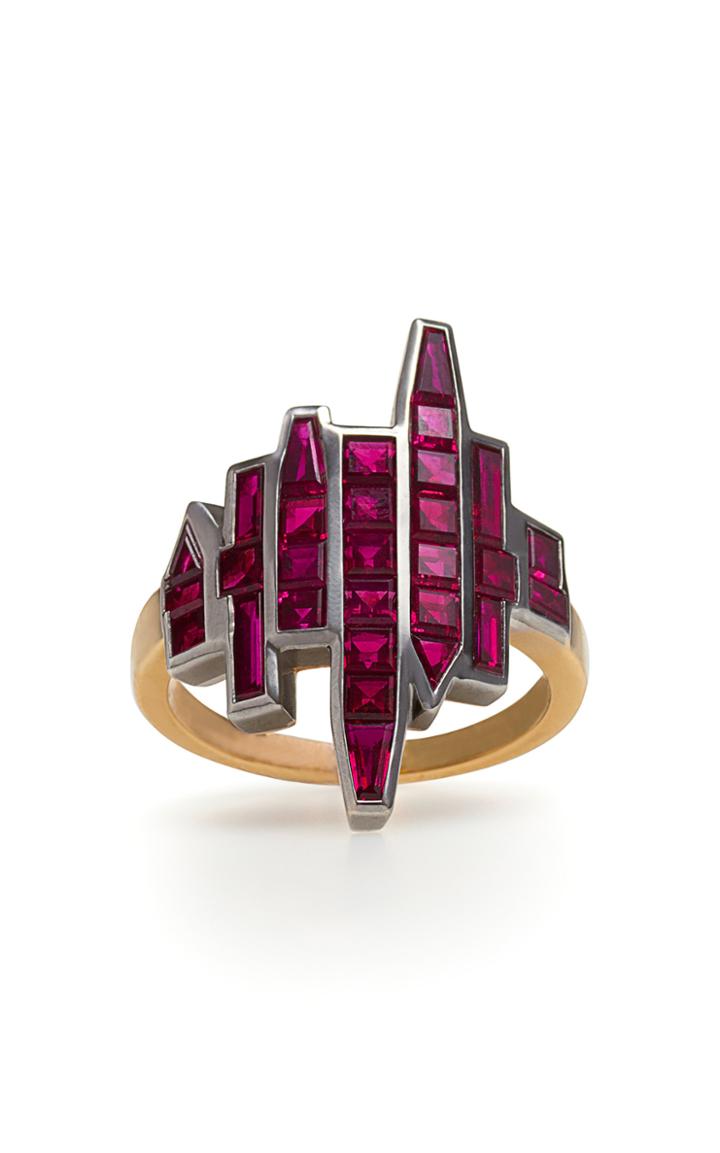 Jessica Mccormack Ruby New York Reflection Ring